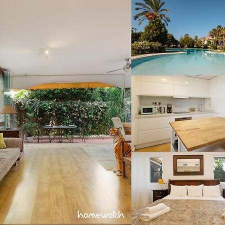 Ground Floor Holiday Apartment With Terrace And Pool In Puerto Banus, ماربيا المظهر الخارجي الصورة